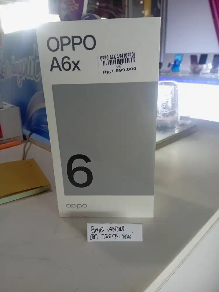 OPPO A6X 4/64 • ATLANTISDAHSYAT