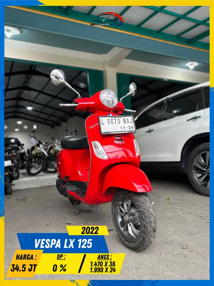 VESPA LX 125 2022 PLAT L READY MASZEHH HIKMAH MOTOR KEPUH