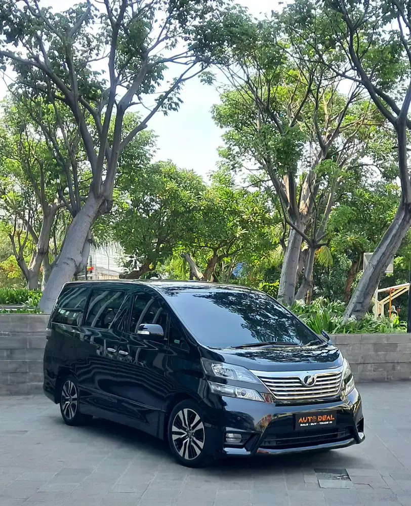 KONDISI SUPER!!! TOYOTA VELLFIRE 2.4 Z ALLES 2011 TDP 3 JT