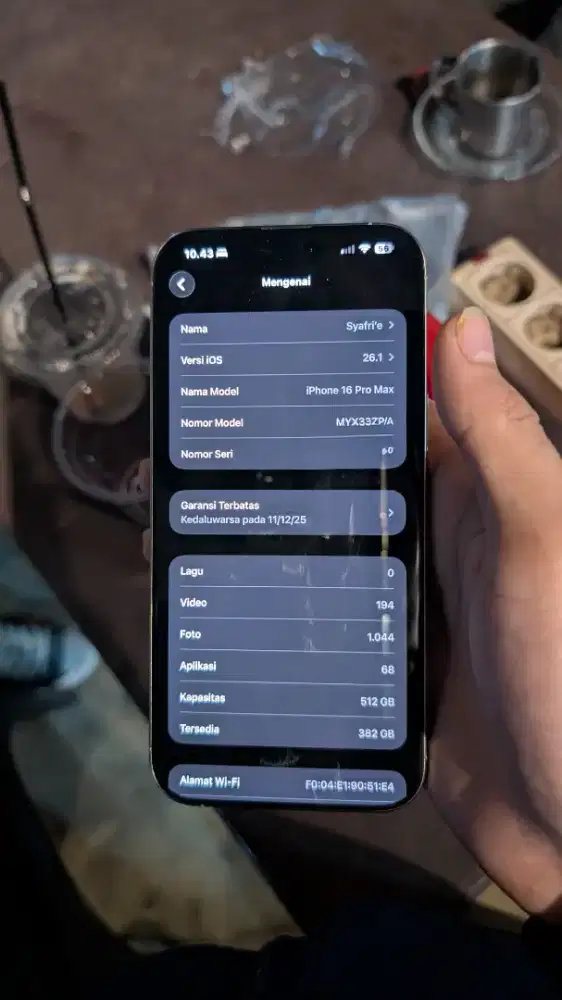 iPhone 16 Promax 512GB Beacukai