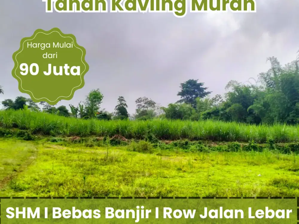 Wagir Legalitas Aman Tanah Kavling Murah 100 Juta