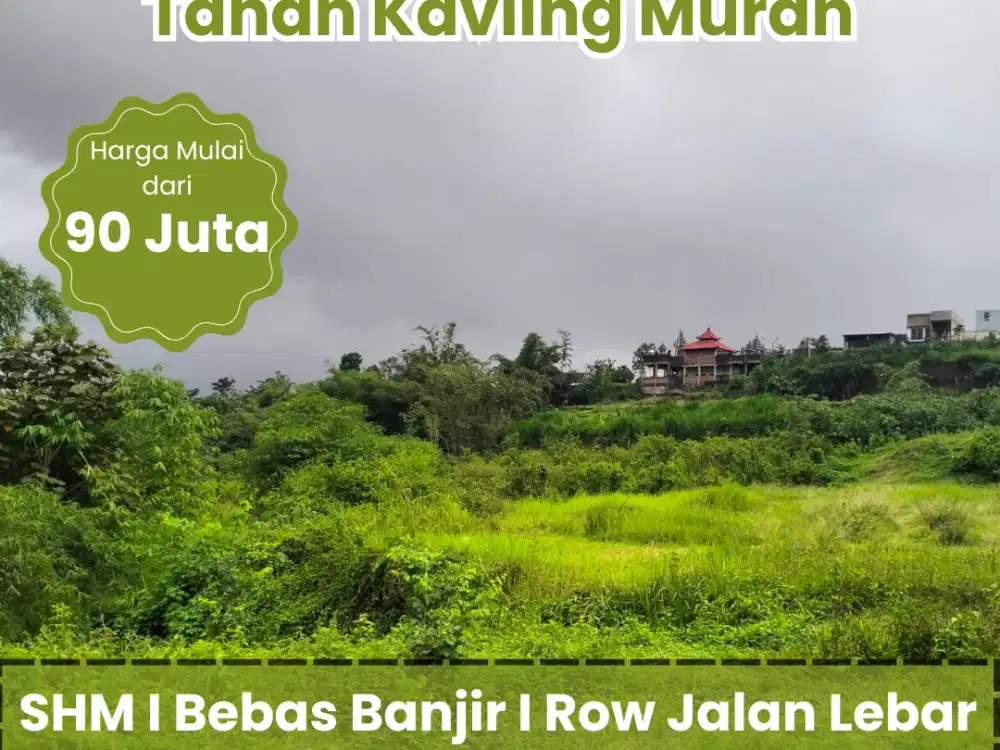Tanah Wagir Legalitas Aman 100 Juta