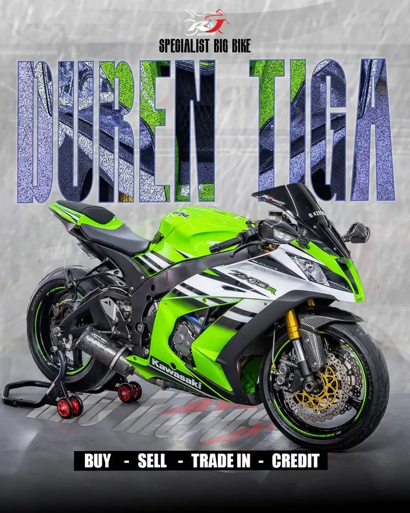 Kawasaki ZX10R ZX10 ZX 10 Aniversary Nik 2015 Km 19.000an