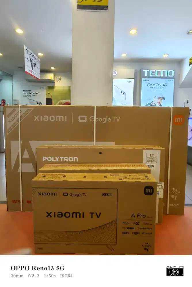 Xiaomi Google TV terima cicilan dan tukar tambah