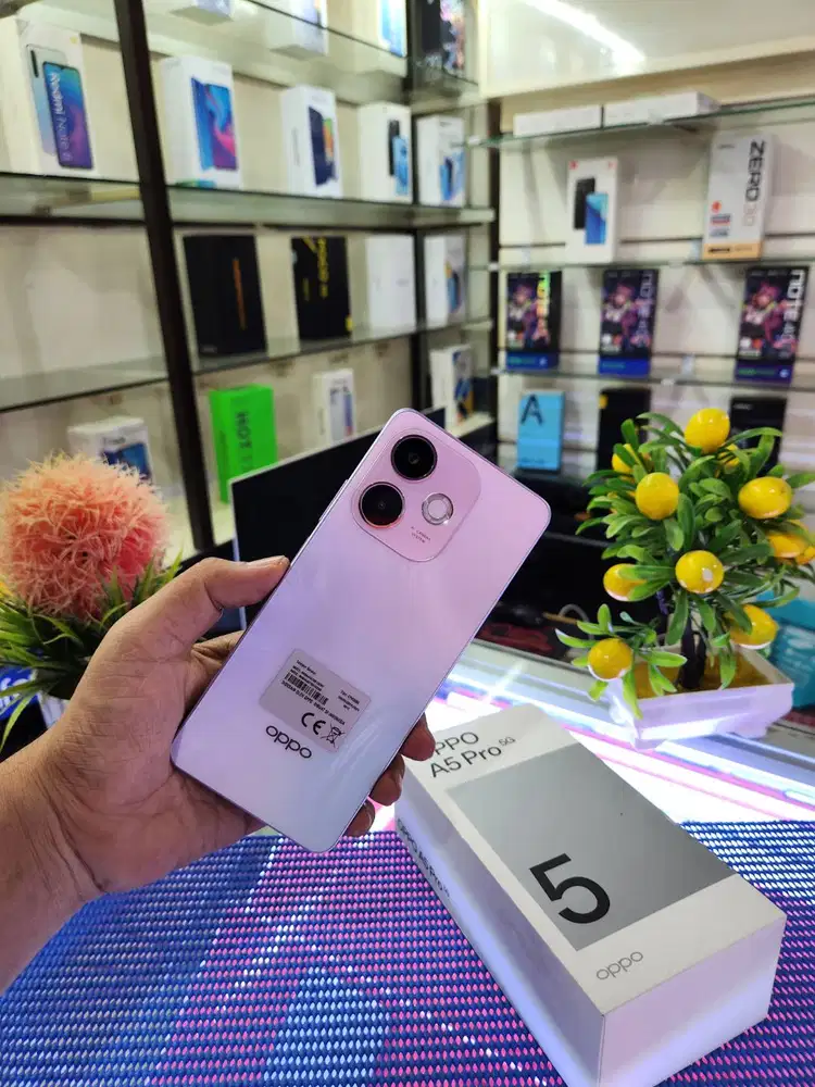 Oppo A5 Pro 5G Ram 8+8Gb/ 256Gb Fullset Mulus Original 100% Like New