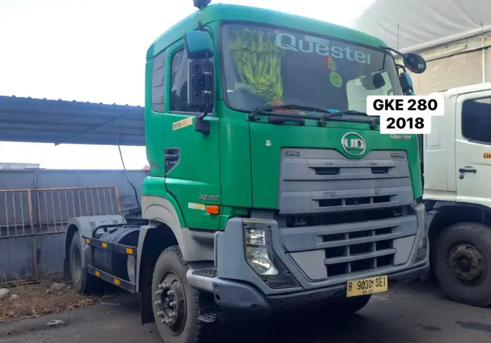 MURAH+banBARU UD trucks quester engkel kepala trailer head truck 2018