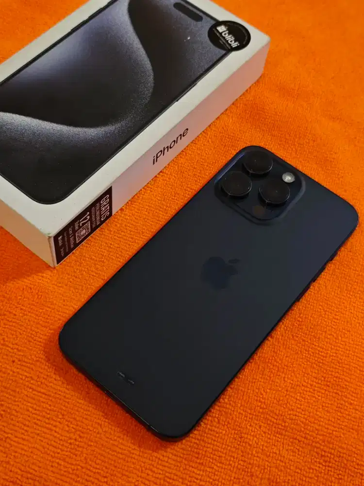 Iphone 15 Promax 1Tb - fullset original- bergaransi resmi indonesia