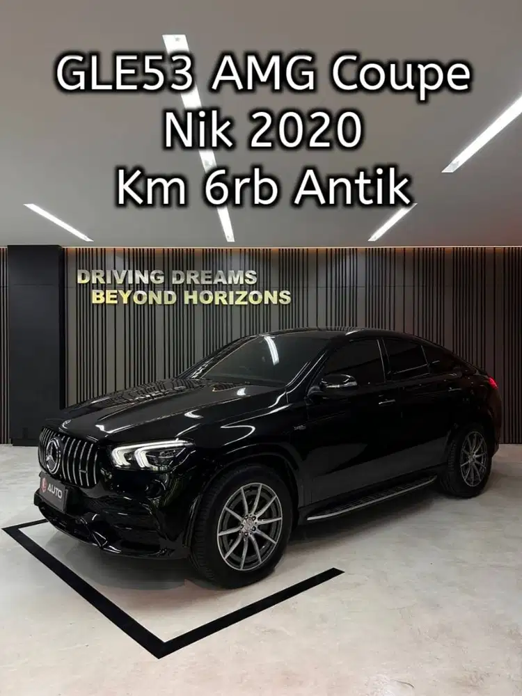 Mercedes Benz GLE53 AMG Coupe AT 2021 Hitam Mercy Km6rb B2191PBZ Nik 2