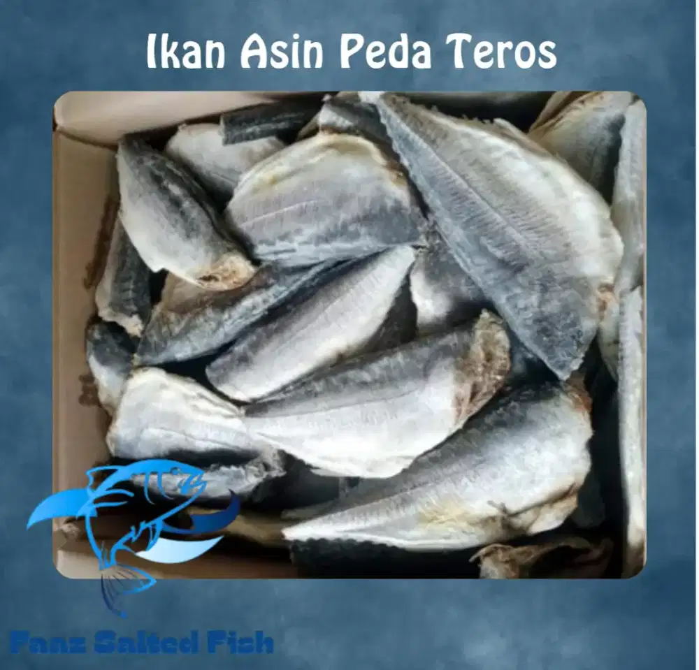 Ikan Asin Peda Teros Daging Pungkil Lembut Enak Gurih