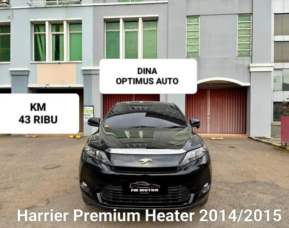 Toyota Harrier 2014 Premium Heater 2.0 Automatic,Low Km,Pajak Panjang