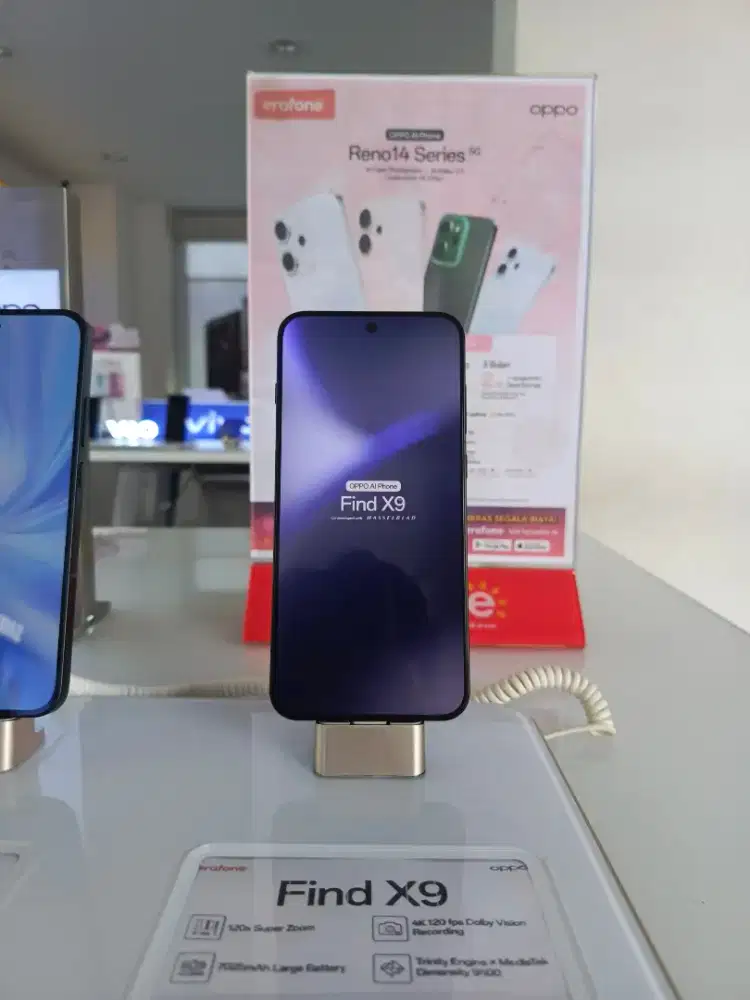 OPPO Find X9 FREE INDOSAT 600GB
