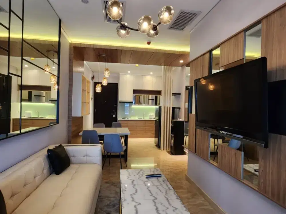 Disewakan Sudirman suites jakarta 3BR interior bagus