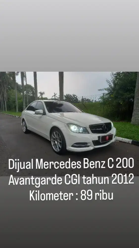 Mercedes Benz C 200 Avantgarde CGI 2012 C200 Merci mercy AVG