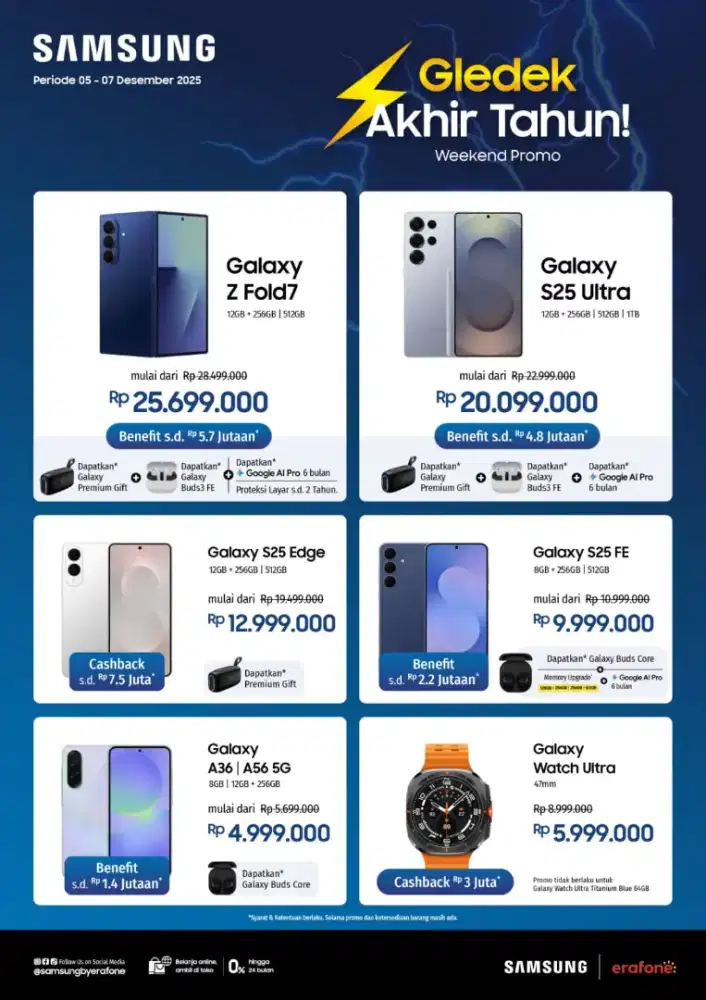Samsung Galaxy Promo Weekend