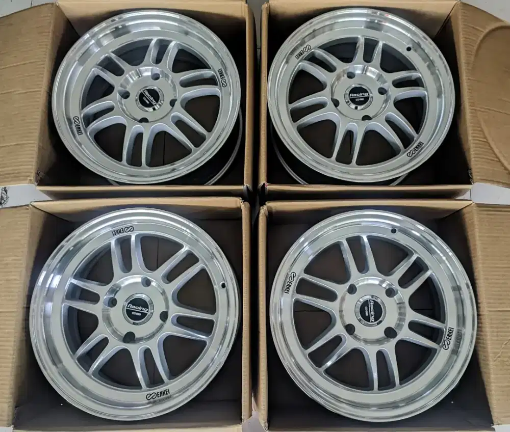 R15 Enkei RPF1 Face 1 L6,5 Et40 Singgle Pcd Flow forming