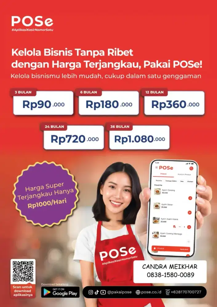 Aplikasi Kasir POSe