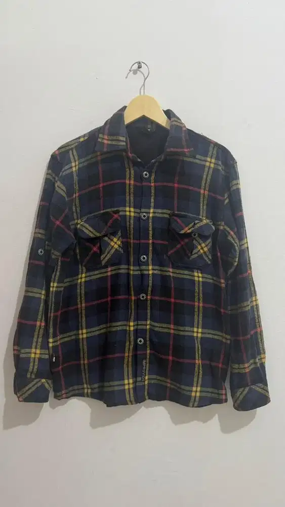 Kemeja Flanel Outdoor REI Improvide Size L