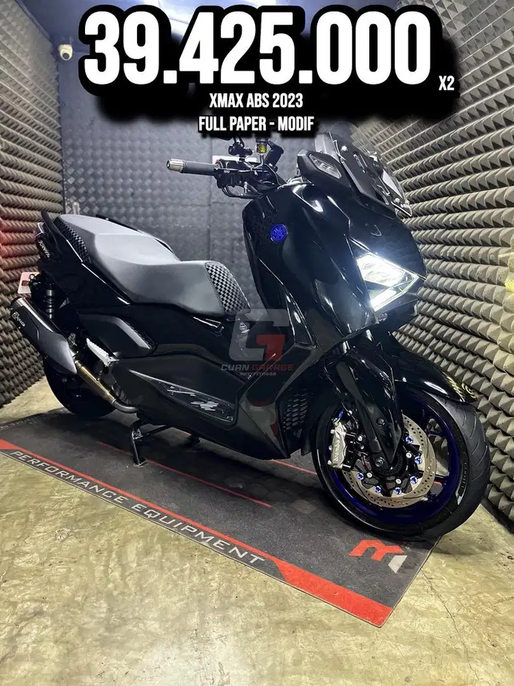 XMAX 250 ABS 2023 MODIF HEDON LOW KM RAWATAN SUPERB UNIT BRO