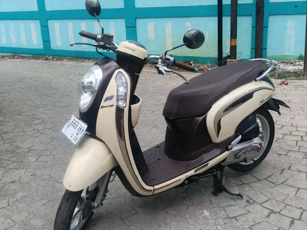 Honda scoopy stylish FI esp 2014 stater halus mulus terawat