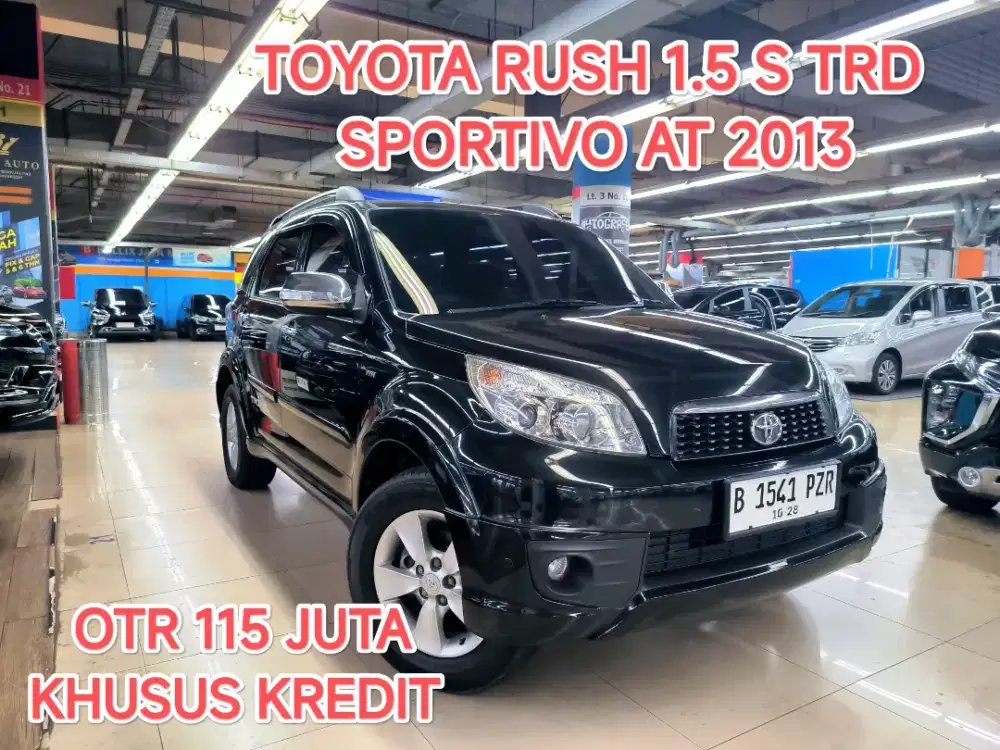 TOYOTA RUSH 1.5 S TRD SPORTIVO AT 2013 TERAWAT