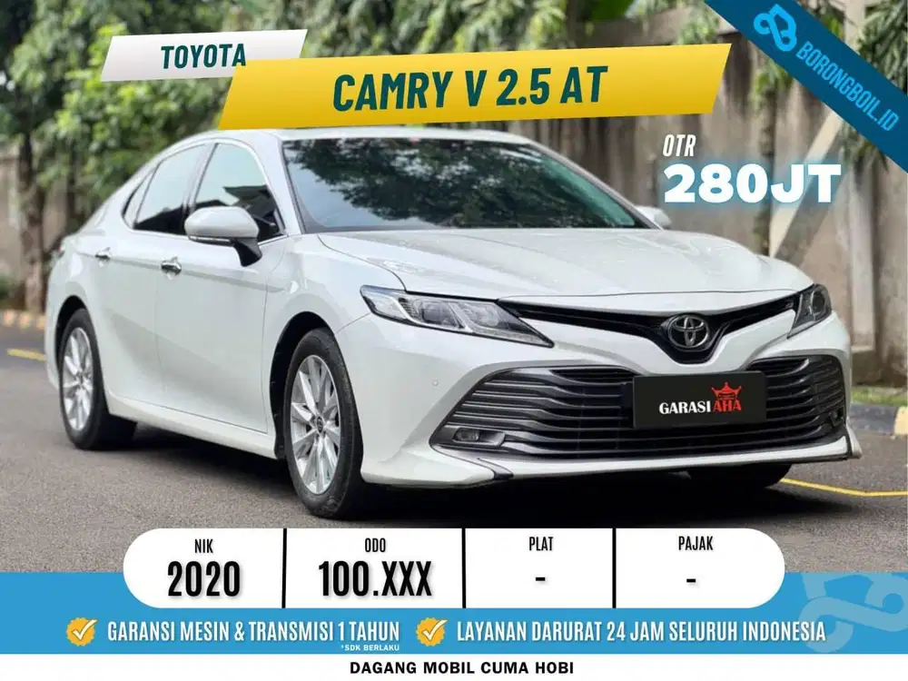 Toyota Camry V 2.5 2020 AT PUTIH