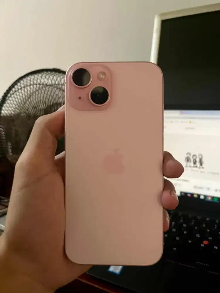 iphone 15 128gb pink iBox bh 95 garansi on