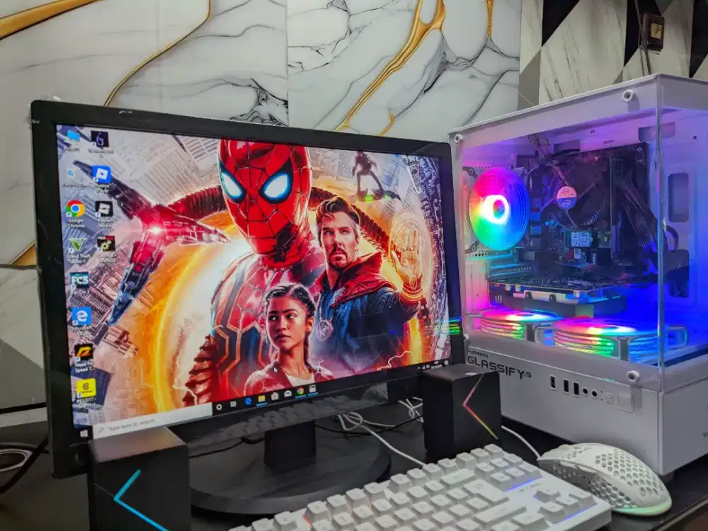 PC FULLSET GAMING CORE I7 3770 | 16 GB RAM | 256 GB SSD | SIAP PAKAI