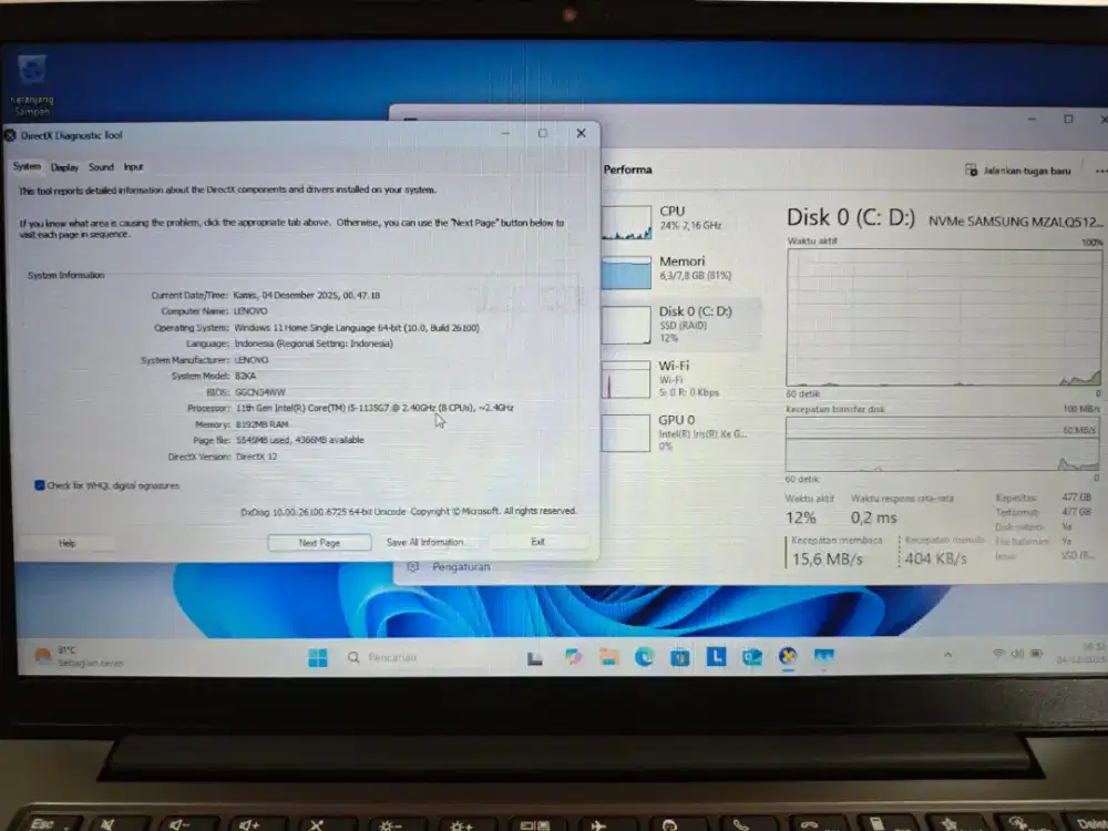 LENOVO - V14 G2 ITL (Core i5-1135G7, 8GB, 512GB SSD, Win 11 Home)