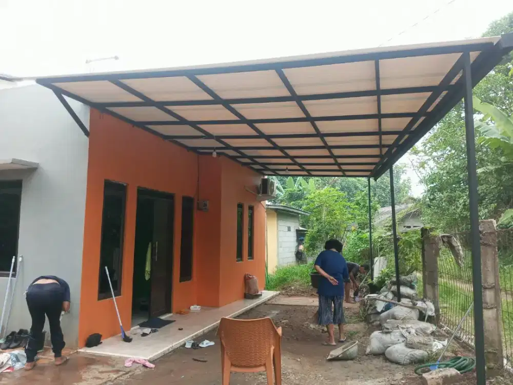 Kanopi alderon single layer