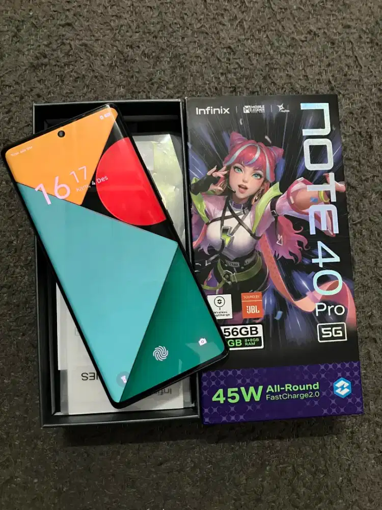 Infinix Note 40 Pro 8/256 5G Mulus Murah