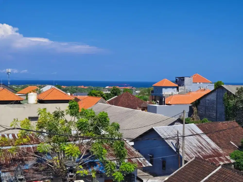 rumah 3 lantai view laut di nusa dua,dkt tol, ITDC,puja mandala