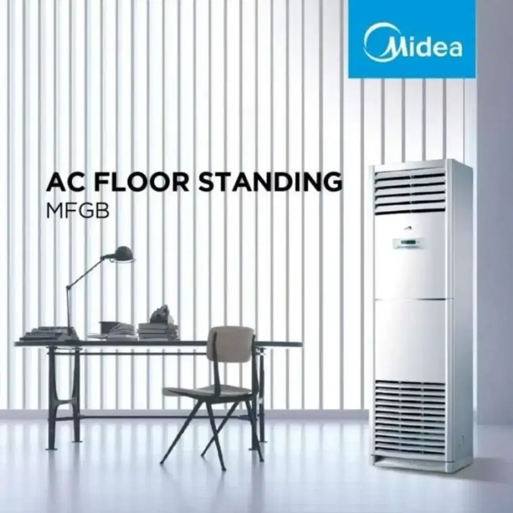 TERMURAH! MIDEA AC FLOOR STANDING 5 PK MFGB2-48CRN(1) UNIT ONLY