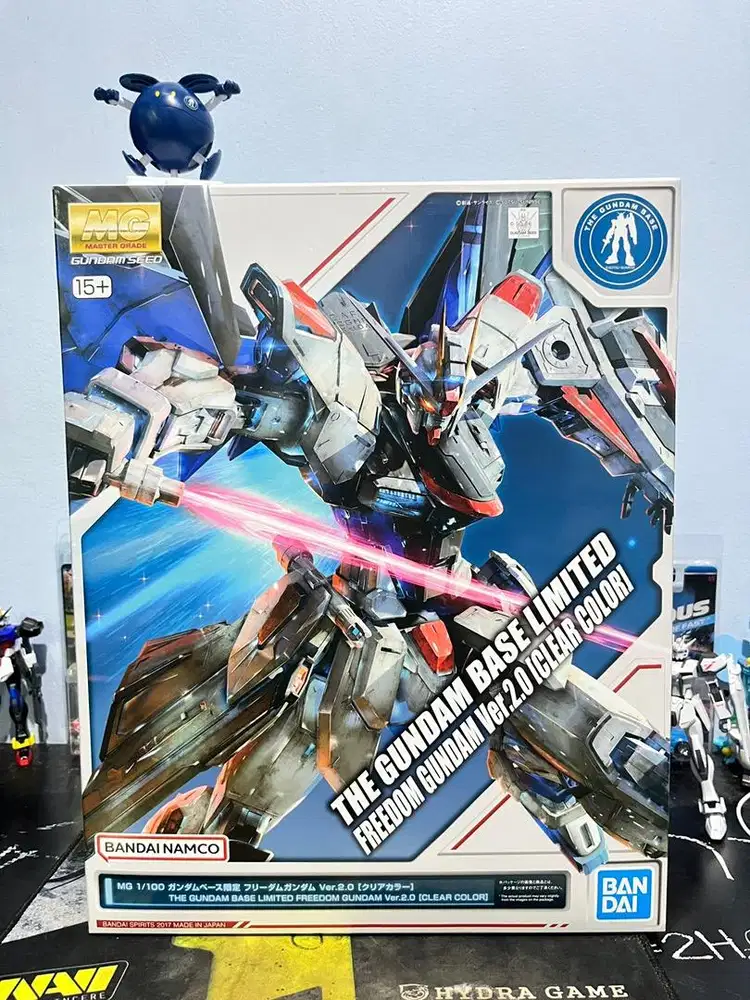 MG 1/100 FREEDOM Gundam base Limited Clear color Limited ver 2.0