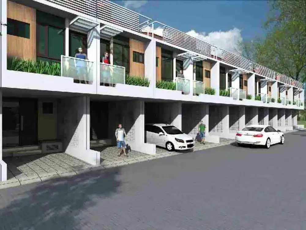 Rumah cluster di Ciracas Jakarta Timur 2 lantai 3 kamar tidur strategis 10 menit ke pintu tol Margonda dan stasiun UI,UP