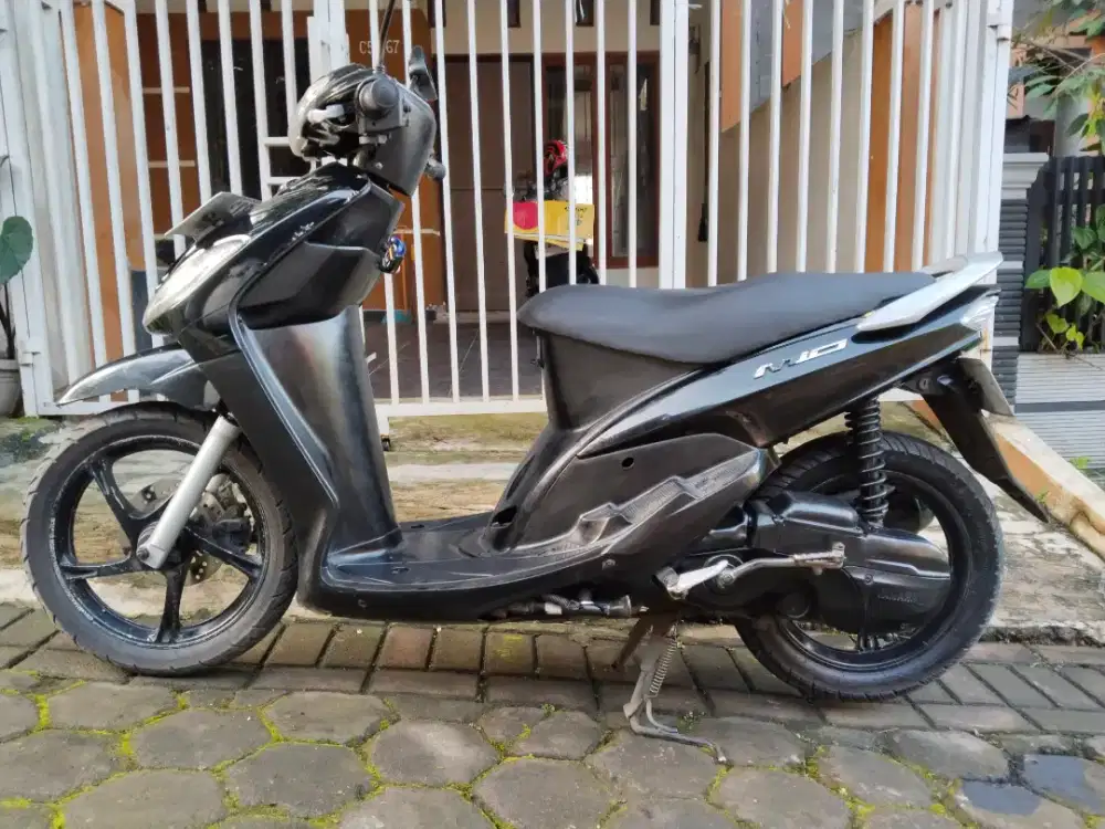 YAMAHA MIO SPORTY 2008 HITAM LENGKAP SATU TANGAN