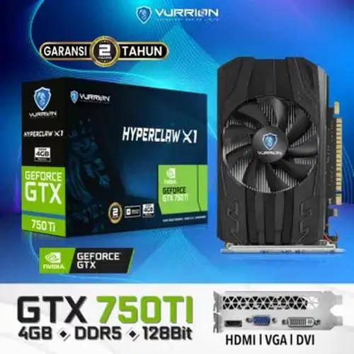 VGA Vurrion Geforce GTX 750ti 4GB GDDR5 128bit