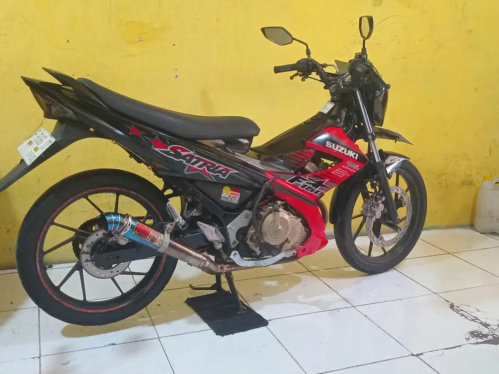 Jual satria fu 2015 pajak on