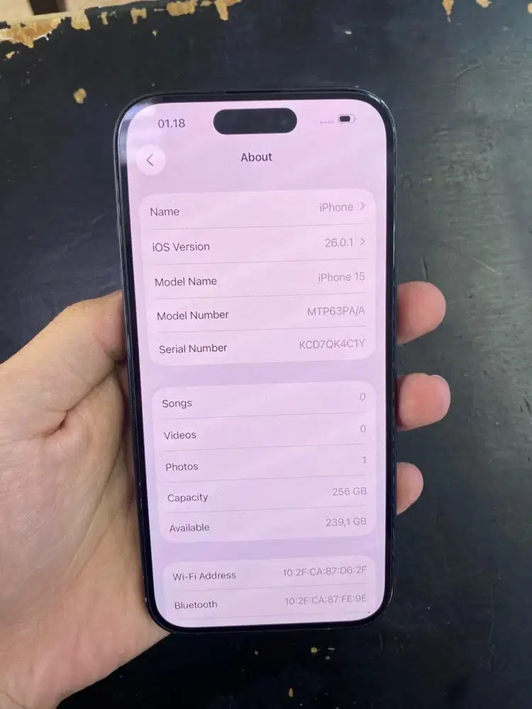 Iphone 15 256 ibox black