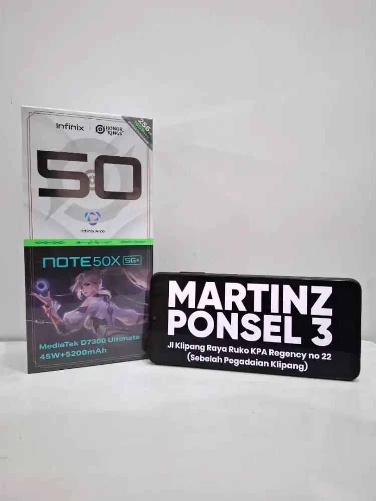 Infinix Note 50X 5G+ 8/256 Garansi Resmi 1 Tahun