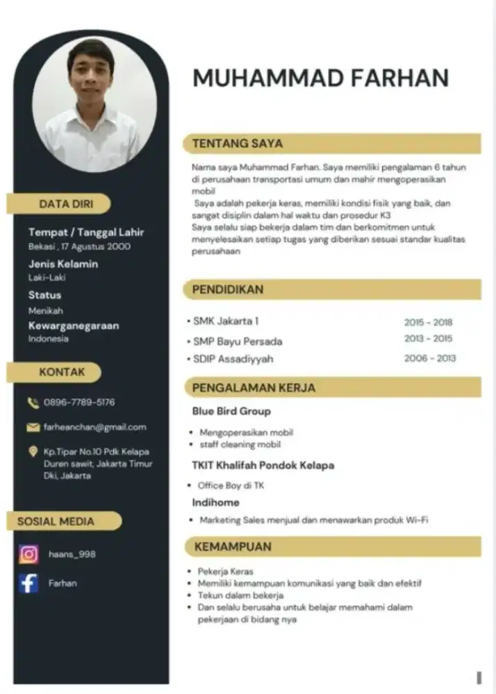 Mencari pekerjaan apa saja