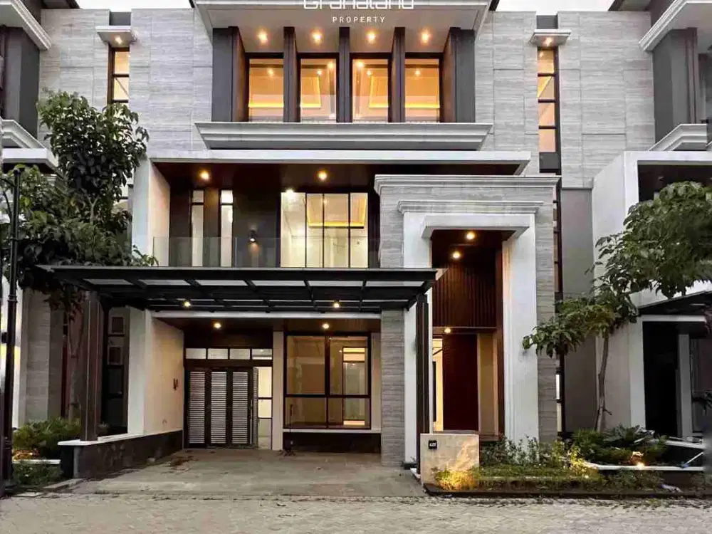 Rumah Baru Mewah Dalam Townhouse Besar Pinggir Jalan Raya Utama Lokasi Strategis Di Cilandak
