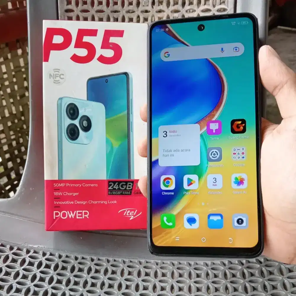 iTEL P55 komplit (RAM 8GB/128GB)
