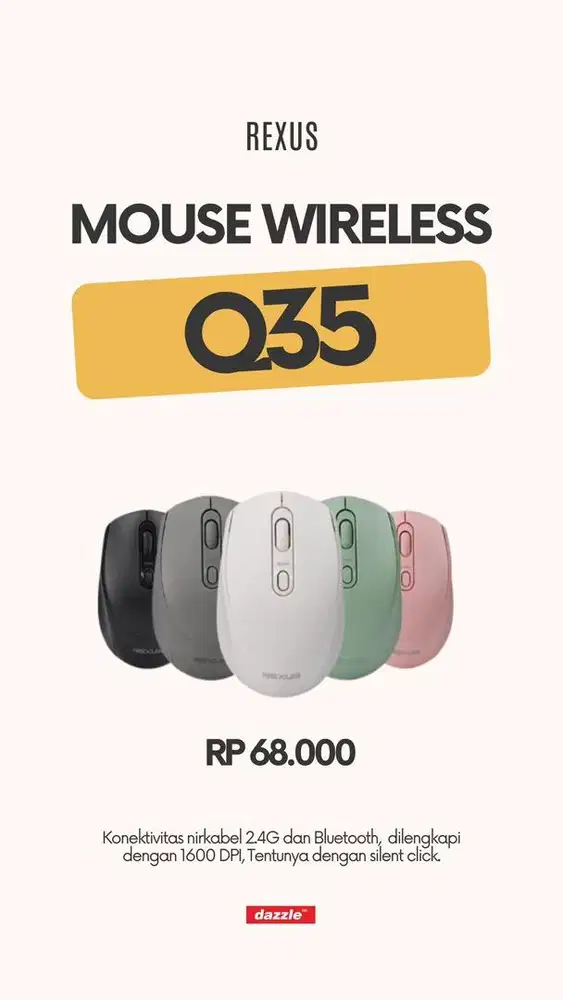 Rexus mouse wireless Q35