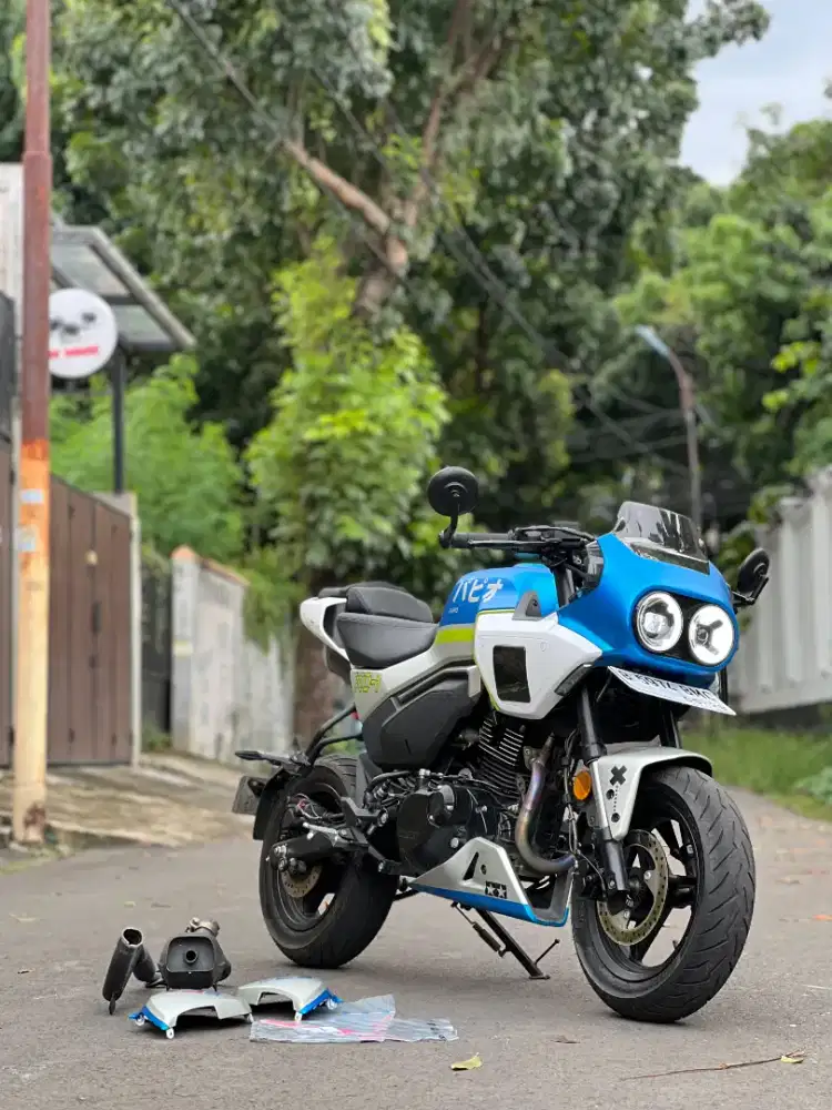 ( Modif 7jt ) CFMoto Papio XO 1 KM 2000 ( honda monkey dax supercub )