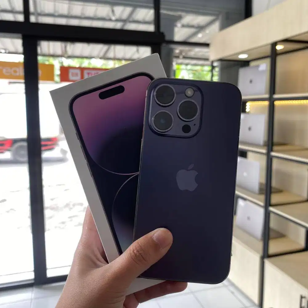 IPhone 14 Pro 256GB Inter Bea Cukai Fullset Normal Semua
