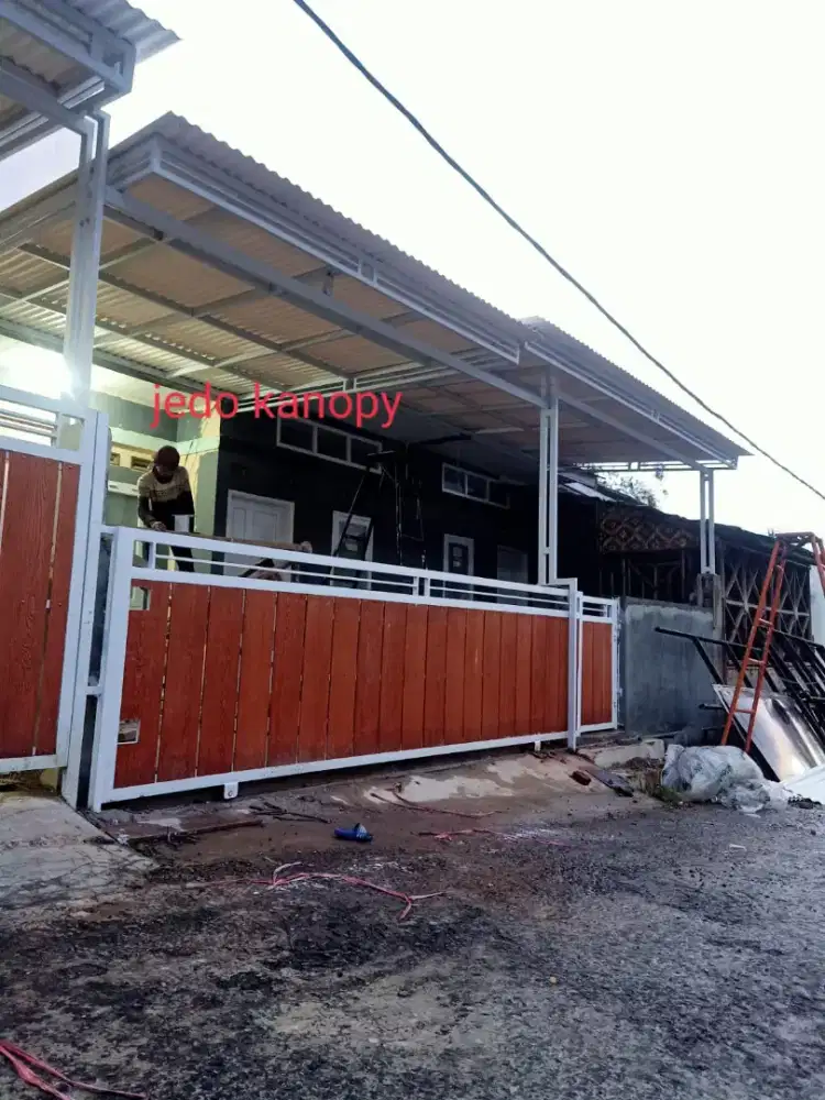 Kanopi alderon single layer