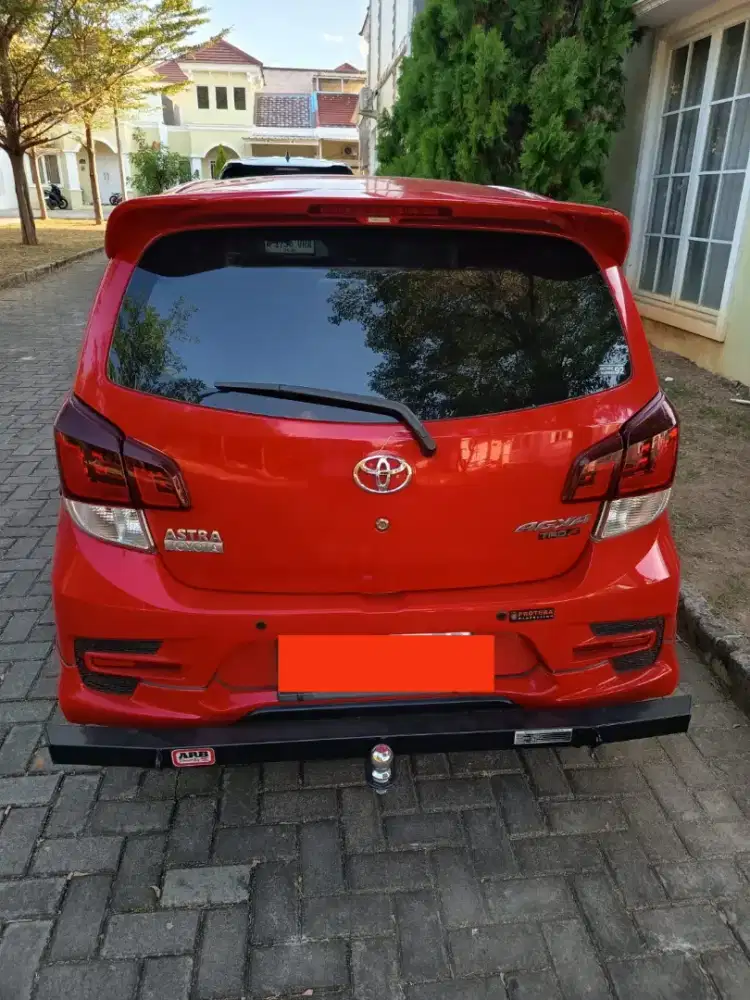 Agya tdr 1.2 matic merah