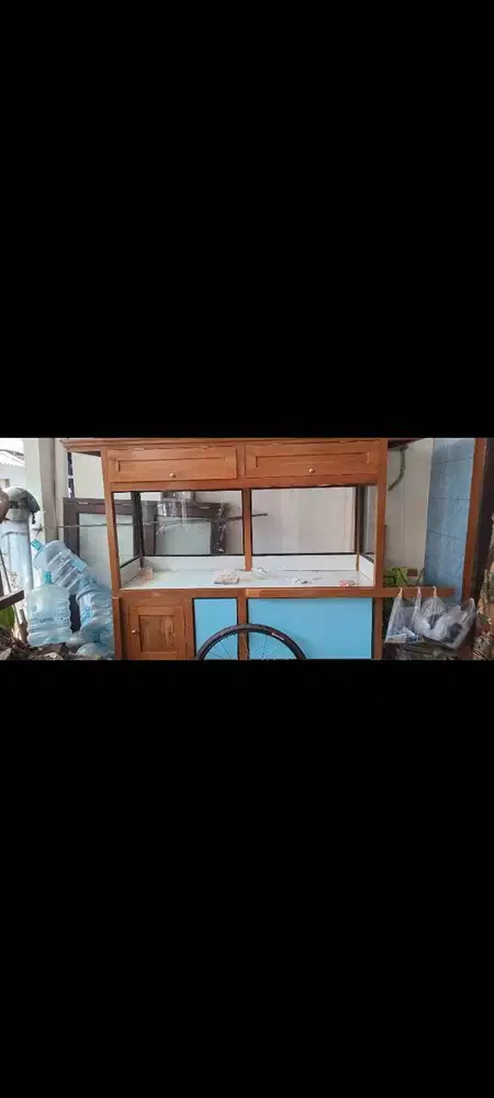 Jual gerobak baru siap pake
