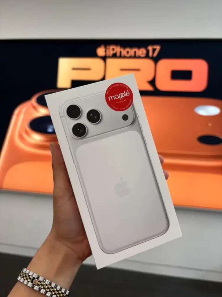 IPHONE 17 PRO MAX SILVER - SIAP KREDIT, UNIT BARU & BERGARANSI