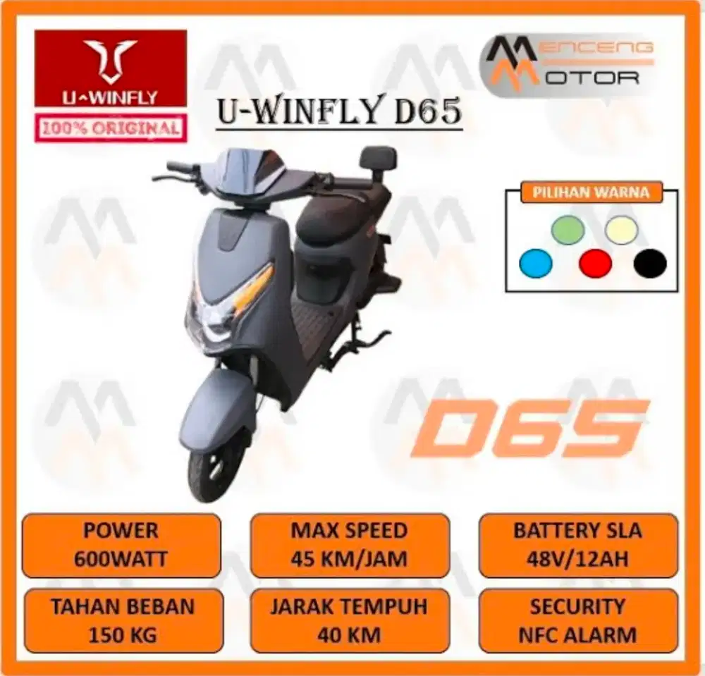Sepeda Listrik  Uwinfly D65